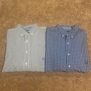 3 chaps classic fit button down size X-Large.